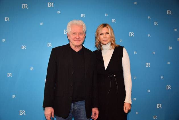 Entertainment Themen der Woche KW04 Entertainment Bilder des Tages Miroslav Nemec und Veronica Ferres beim BR Filmbrunch am 27.01.2023 in Muenchen BR-Filmbrunch in Muenchen *** Miroslav Nemec and Veronica Ferres at the BR Film Brunch on 27 01 2023 in Munich BR Film Brunch in Munich 