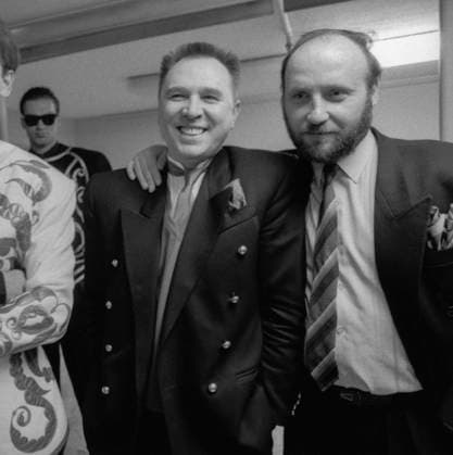 Moscow, USSR. October 31, 1991. Director and artistic administrator of the Moscow Fashion House Vyacheslav Zaitsev (C) poses for a photo. Sergey Mamontov, Alexander Nemenov TASS  32133959