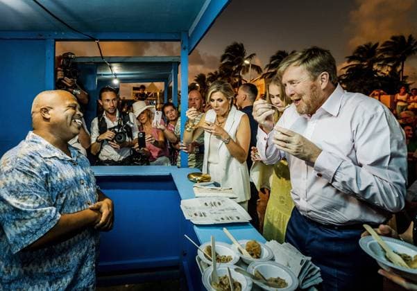 Bilder des Jahres 2023, Entertainment 01 Januar Entertainment Themen der Woche KW04 Entertainment Bilder des Tages BONAIRE - King Willem-Alexander, Queen Maxima and Princess Amalia during the visit to the Taste of Bonaire event. The Crown Princess has a two-week introduction to the countries of Aruba, Curacao and Sint Maarten and the islands that form the Caribbean Netherlands: Bonaire, Sint Eustatius and Saba. ANP REMKO DE WAAL netherlands out - belgium out *** BONAIRE King Willem Alexander, Queen Maxima and Princess Amalia during the visit to the Taste of Bonaire event The Crown Princess has a two week introduction to the countries of Aruba, Curacao and Sint Maarten and the islands that form the Caribbean Netherlands Bonaire, Sint Eustatius and Saba ANP REMKO DE WAAL netherlands out belgium out  Copyright: xx x461724335x originalFilename: 461724335.jpg