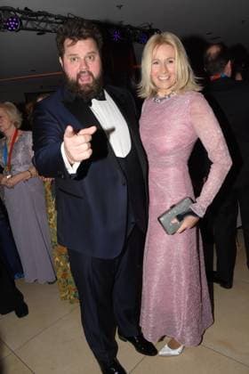 Antoine Monot jun. Schauspieler Stefanie Sick Muenchen 28.01.2023 Deutsches Theater Narrhalla Soiree Verleihung des Karl Valentinsorden Muenchen