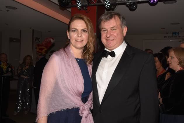 Christine Lorenz Stiftl Wirt Muenchen 28.01.2023 Deutsches Theater Narrhalla Soiree Verleihung des Karl Valentinsorden Muenchen