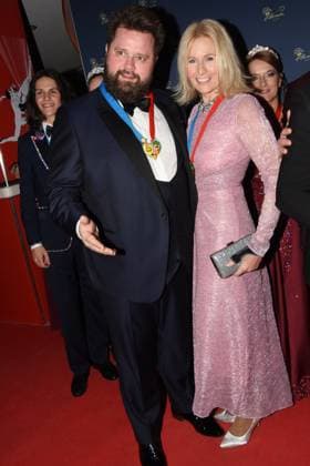 Antoine Monot Jun Schauspieler Stefanie Sick Muenchen 28.01.2023 Deutsches Theater Narrhalla Soiree Verleihung des Karl Valentinsorden Muenchen