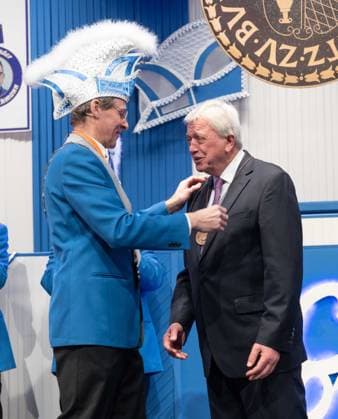 Verleihung des Courageordens an Volker Bouffier 29.01.2023 Bürstadt Verleihung des Courageordens an Volker Bouffier Patrick Brenner, Volker Bouffier