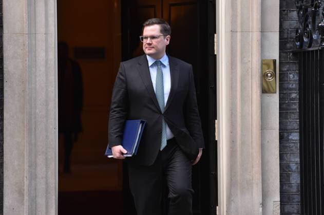 January 30, 2023, London, England, United Kingdom: Robert Jenrick, Minister of State for Immigration, seen at Downing Street. London United Kingdom - ZUMAk172 20230130_zip_k172_003 Copyright: xThomasxKrychx