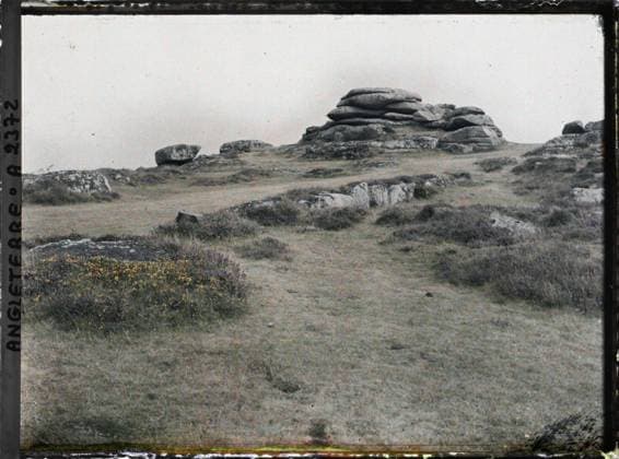 RECORD DATE NOT STATED Cornwall, England a path , 1913 - England - Auguste LÃ on - (August 28 - September 3) (French - ï»¿Cornouailles , Angleterre Un sentier). Black image, geology, Sciences , Techniques, England Copyright: xpiemagsx AKahnlpie020223-3329 !ACHTUNG AUFNAHMEDATUM GESCHÄTZT!
