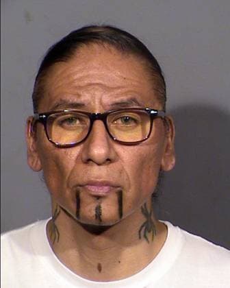 February 2, 2023, Las Vegas, Nevada, USA: NATHAN CHASING HORSE, 46, Dances With Wolves actor, was arrested on Tuesday over allegations of sex trafficking and sexual assault over a period spanning two decades. Las Vegas USA  - ZUMA 20230202_new_z03_031 Copyright: xLasxVegasxMetropolitanxPolicexDex