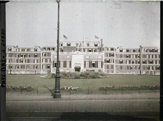 RECORD DATE NOT STATED Schevengue, The Hague, the Netherlands the Grand Hotel , 1929 - Netherlands - StÃ phane Passet - (August 17-31) (French - ï»¿Scheveningue , La Haye , Pays-Bas Le Grand HÃ tel). Commercial architecture, catering , hotel, park , garden, Habitat , architecture, economic activity, Hollande, Schevengue, the Grand Hotel Copyright: xpiemagsx AKahnlpie020223-17780 !ACHTUNG AUFNAHMEDATUM GESCHÄTZT!