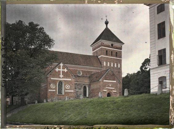 RECORD DATE NOT STATED Uppsala, Sweden Helga Trefaldighetskyrkan (Church of the Holy Trinity) , 1910 - Voyage of Albert Kahn and Auguste LÃ on in Scandinavia - (August 9 - September 14) (French - ï»¿Uppsala , Suede Helga Trefaldighetskyrkan ( Eglise de la Sainte TrinitÃ )). Religious architecture, Habitat , Architecture, August 24 - Old church in Upsala Upsala, old Church Copyright: xpiemagsx AKahnlpie020223-5129 !ACHTUNG AUFNAHMEDATUM GESCHÄTZT!