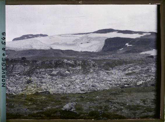 RECORD DATE NOT STATED Fine, Norway the Hardangerjökulen glacier , 1910 - Voyage of Albert Kahn and Auguste LÃ on in Scandinavia - (August 9 - September 14) (French - ï»¿Finse , Norvege Le glacier Hardangerjökulen). Landscape, mont , mountain, snow, exists in high definition, ice , glacier, Nature , Environment, HD, Finnish, Finse Copyright: xpiemagsx AKahnlpie020223-15534 !ACHTUNG AUFNAHMEDATUM GESCHÄTZT!