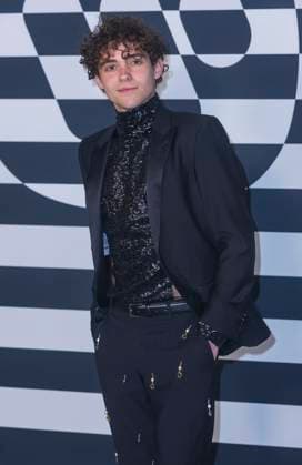 February 2, 2023, Los Angeles, California, USA: Joshua Bassett at red carpet of the Warner Music Group Pre-Grammy Party 2023 held at The Hollywood Athletic Club held in Los Angeles, California on Thursday February 2, 2023. PI Los Angeles USA - ZUMAp124 20230202_zaa_p124_028 Copyright: xJAVIERxROJASx