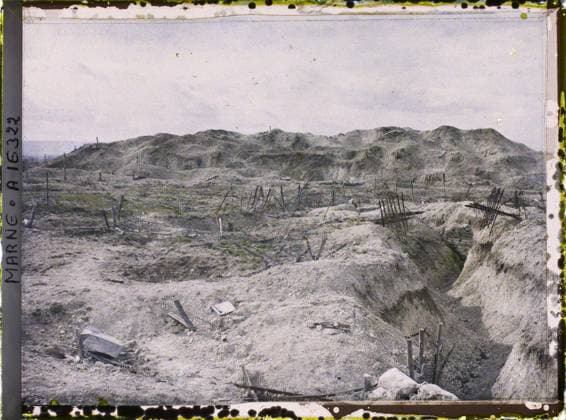 RECORD DATE NOT STATED Surroundings of Reims, Marne, Champagne, France Fort de la Pompelle , 1919 - Devastated regions, Marne, Aisne - Paul Castelnau - (February -March) (French - ï»¿Environs de Reims , Marne , Champagne , France Fort de la Pompelle). Back-fronst, ruins, forehead, trenches, fortifications, post-war period, First World War, France, Fort de la Pompelle Copyright: xpiemagsx AKahnlpie020223-19408 !ACHTUNG AUFNAHMEDATUM GESCHÄTZT!