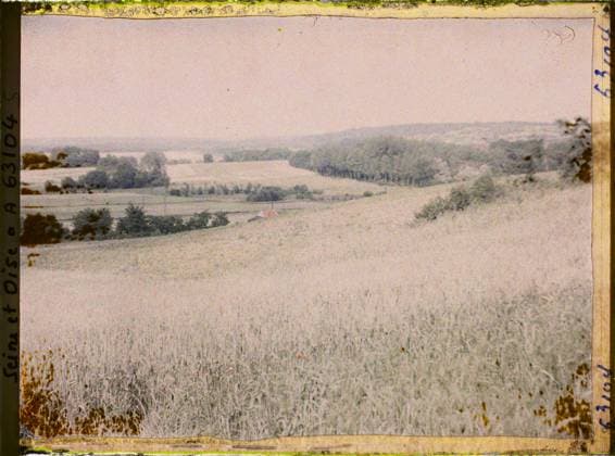 RECORD DATE NOT STATED Luzarches, France , 1930 - Ile -de -France - StÃ phane Passet - (May 1, July 8) (French - ï»¿Luzarches , France). Landscape, agriculture , farming, field, Nature , environment, economic activity, Ile de France, Luzarches, Panorama on the valley Copyright: xpiemagsx AKahnlpie020223-22345 !ACHTUNG AUFNAHMEDATUM GESCHÄTZT!