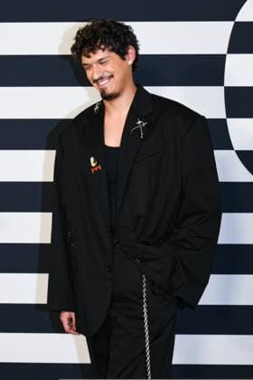 February 2, 2023, Los Angeles, CA, USA: Omar Apollo at Warner Music Group s Grammy Pre-Party 2023, heald at the Hollywood Athletic Club on Feb 2, 2023 in Hollywood, California. Los Angeles USA - ZUMAs181 20230202_zea_s181_114 Copyright: ximageSPACEx