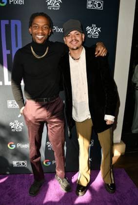 A Toast To The Ruler - Grammy Lifetime Achievement Award Powered by Google Pixel - Culina Modern Italian Los Angeles, CA. Featuring: Kosine, Evan Ross Where: Los Angeles, California, United States When: 03 Feb 2023 Credit: KOI SOJER startraksphoto.com Cover Images Copyright: xx 52408619 EDITORIAL USE ONLY. NOT FOR USE BY NEWSPAPERS BASED IN THE UK.