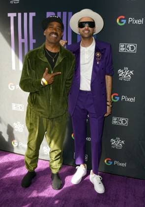 A Toast To The Ruler - Grammy Lifetime Achievement Award Powered by Google Pixel - Culina Modern Italian Los Angeles, CA. Featuring: Kurtis Blow, DJ Cassidy Where: Los Angeles, California, United States When: 03 Feb 2023 Credit: KOI SOJER startraksphoto.com Cover Images Copyright: xx 52408621 EDITORIAL USE ONLY. NOT FOR USE BY NEWSPAPERS BASED IN THE UK.