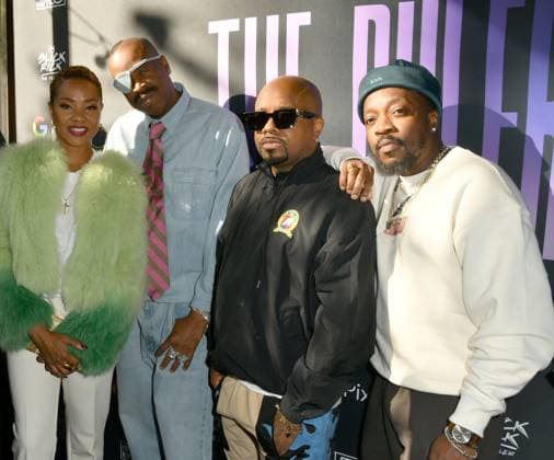 A Toast To The Ruler - Grammy Lifetime Achievement Award Powered by Google Pixel - Culina Modern Italian Los Angeles, CA. Featuring: MC Lyte, Slick Rick, Jermaine Dupri, Anthony Hamilton Where: Los Angeles, California, United States When: 03 Feb 2023 Credit: KOI SOJER startraksphoto.com Cover Images Copyright: xx 52408641 EDITORIAL USE ONLY. NOT FOR USE BY NEWSPAPERS BASED IN THE UK.