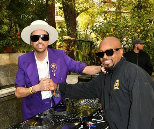 LOS ANGELES, CA -FEBRUARY 03: DJ Cassidy, Jermaine Dupri attend A Toast To The Ruler - Grammy Lifetime Achievement Award Powered by Google Pixel on February 03, 2023 at Culina Modern Italian in Los Angeles, California. Copyright: xKoixSojer Snap NxUxPhotos MediaPunchx