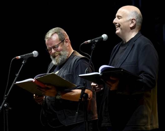 Tresenlesen beim Zeltfestival Ruhr *** NUR FÜR REDAKTIONELLE ZWECKE *** EDITORIAL USE ONLY ***<p>Jochen Malmsheimer und Frank Goosen kehren am Mittwoch, 31. August 2022 in Bochum in ihrer Entität als Tresenlesen zurück auf die Bühne. Deutschland NRW Bochum Copyright: IngoxOtto *** Tresenlesen at the Zeltfestival Ruhr FOR EDITORIAL PURPOSES ONLY EDITORIAL USE ONLY p Jochen Malmsheimer and Frank Goosen return to the stage on Wednesday, 31 August 2022 in Bochum in their entity as Tresenlesen Germany NRW Bochum Copyright IngoxOtto Copyright: IngoxOtto doc7mjug0oj07a19hmgod38 ,EDITORIAL USE ONLY