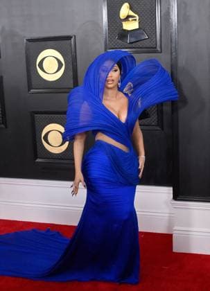 Cardi B attends the 65th annual Grammy Awards at the Crypto.com Arena in Los Angeles on Sunday, February 5, 2023.  LAP20230205508 JIMxRUYMEN
