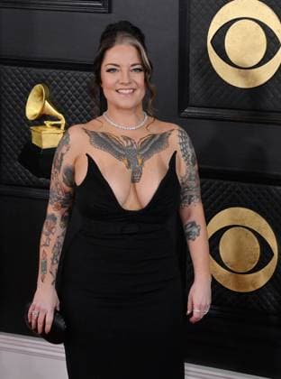 Ashley McBryde attends the 65th annual Grammy Awards at the Crypto.com Arena in Los Angeles on Sunday, February 5, 2023.  LAP20230205232 JIMxRUYMEN