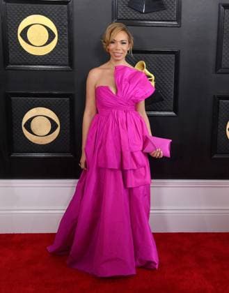 Autumn Rowe attends the 65th annual Grammy Awards at the Crypto.com Arena in Los Angeles on Sunday, February 5, 2023.  LAP20230205646 JIMxRUYMEN