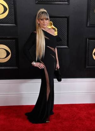 Missy Galanida attends the 65th annual Grammy Awards at the Crypto.com Arena in Los Angeles on Sunday, February 5, 2023.  LAP20230205739 JIMxRUYMEN