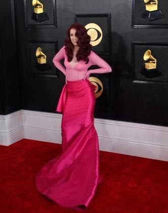 Amber Navran attends the 65th annual Grammy Awards at the Crypto.com Arena in Los Angeles on Sunday, February 5, 2023.  LAP20230205764 JIMxRUYMEN