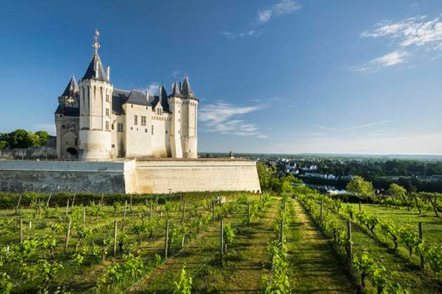 Chateau de Saumur, Val de la Loire, Frankreich *** Chateau de Saumur, Val de la Loire, France