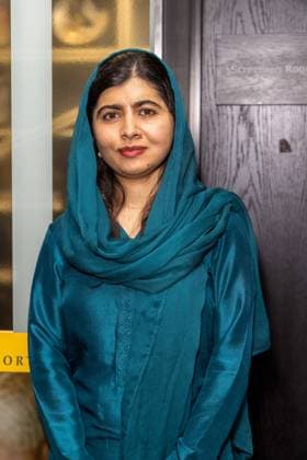 February 6, 2023, London, United Kingdom: Malala Yousafzai, a female education activist attends the Stranger At The Gate screening and Q&A at The W Hotel in London. London United Kingdom - ZUMAs197 20230206_zaa_s197_152 Copyright: xPhilxLewisx
