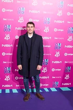 February 8, 2023, Madrid, Madrid, Spain: Iker Casillas attends Ã¢â‚¬ËœLa Liga Music ExperiencieÃ¢â‚¬â ¢ Photocall at Platea on February 8, 2023 in Madrid, Spain Madrid Spain - ZUMAg15_ 20230208_zaf_g15_067 Copyright: xJackxAbuinx