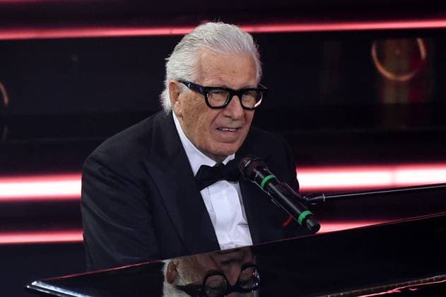 Sanremo, 73rd Italian Song Festival, Fourth Evening. In the photo Peppino Di Capri  Copyright: xAlbertoxTerenghix xipa-agency.nex xComi Terenghix IPA_IPA36016100