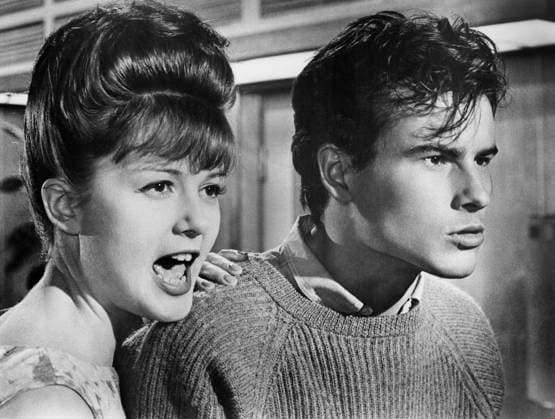 Pamela Tiffin, Horst Buchholz, on-set of the Film, One, Two, Three , United Artists, 1961  Copyright: xABxArchivesx jtv016763