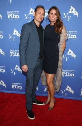 10 February 2023 -Santa Barbara, California - Kyle Gunther,Trish Neufeld of the Year Award - 38th Annual Santa Barbara International Film Festival held at The Arlington Theatre in Santa Barbara. Photo Credit: AdMedia 288522 2023-02-10 CA Santa Barbara Etats-Unis  Copyright: xAdMediax STAR_288522_050