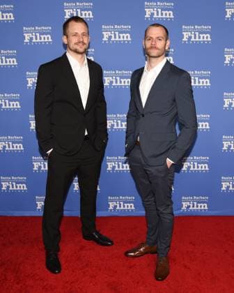 11 February 2023 - Los Angeles, California - Brian Fairbairn and Karl Eccleston, Outstanding Performer of the Year Award, 38th Annual Santa Barbara International Film Festival at Arlington Theatre. Photo Credit: Billy Bennight AdMedia 288510 2023-02-11 California Santa Barbara Etats-Unis  Copyright: xAdMediax STAR_288510_152