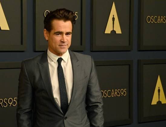 Colin Farrell attends the 95th annual Oscars nominees luncheon at the Beverly Hilton in Beverly Hills, California on Monday, February 13, 2023.  LAP20230213060 JIMxRUYMEN