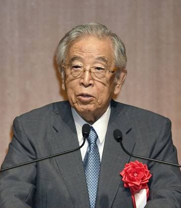 Shoichiro Toyoda, honorary chairman of Toyota Motor, dies at 97 File photo taken in July 2017 shows Shoichiro Toyoda, the honorary chairman of Toyota Motor Corp., who died of heart failure on Feb. 14, 2023, at age 97. He transformed the Japanese automaker into a leading global brand.  A14AA0001396117P