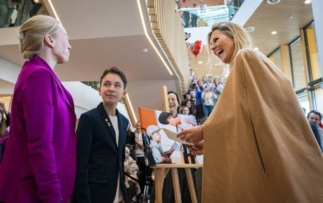 Bilder des Jahres 2023, Entertainment 02 Februar Entertainment Themen der Woche KW07 Entertainment Bilder des Tages UTRECHT - Queen Maxima during a visit to the Princess Maxima Center for pediatric oncology. On June 5, 2023, it will be exactly five years since the research hospital was officially opened by Maxima. ANP JEROEN JUMELET netherlands out - belgium out *** UTRECHT Queen Maxima during a visit to the Princess Maxima Center for pediatric oncology On June 5, 2023, it will be exactly five years since the research hospital was officially opened by Maxima ANP JEROEN JUMELET netherlands out belgium out  Copyright: xx x462780453x originalFilename: 462780453.jpg