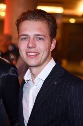 Joel Beckenbauer beim ASKANIA AWARD 2023 im Berlin Capital Club in Berlin am 14.02.2023
