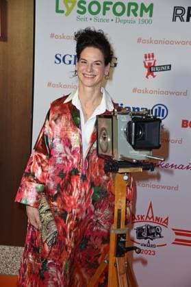 Bibiana Beglau beim ASKANIA AWARD 2023 im Berlin Capital Club in Berlin am 14.02.2023