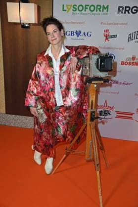 Bibiana Beglau beim ASKANIA AWARD 2023 im Berlin Capital Club in Berlin am 14.02.2023
