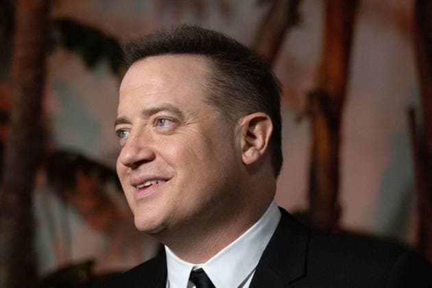 February 14, 2023, Santa Barbara, California, U.S: Brendan Fraser, star of The Whale, shines on the Red Carpet at the historic Arlington Theater on ValentineÃ¢â‚¬â ¢s Day, 2023, where he is receiving the Santa Barbara International Film FestivalÃ¢â‚¬â ¢s prestigious American Riviera Award. Santa Barbara U.S. - ZUMAk144 20230214_znp_k144_055 Copyright: xAmyxKatzx