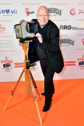 Chris Arend bei der Verleihung des Askania Award 2023 im Capital Club im Hilton Hotel. Berlin, 14.02.2023