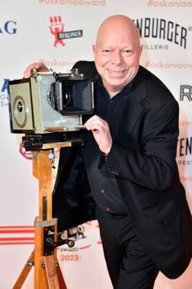 Chris Arend bei der Verleihung des Askania Award 2023 im Capital Club im Hilton Hotel. Berlin, 14.02.2023