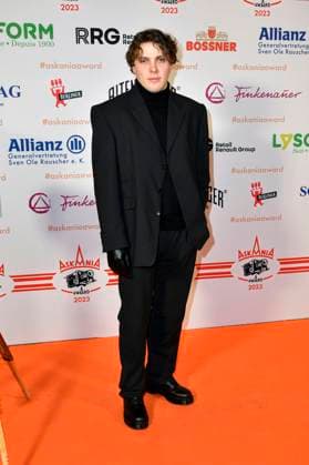 Joshua Hupfauer bei der Verleihung des Askania Award 2023 im Capital Club im Hilton Hotel. Berlin, 14.02.2023