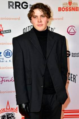Joshua Hupfauer bei der Verleihung des Askania Award 2023 im Capital Club im Hilton Hotel. Berlin, 14.02.2023