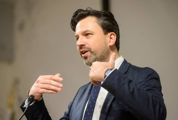 20230215 Bestellung des neuen Direktors des Heeresgeschichtlichen Museums WIEN, OESTERREICH - 15. FEBRUAR: Neuer Direktor des Heeresgeschichtlichen Museums Georg Hoffmann bei seimer Bestellung durch die Verteidiugsministerin in der Rossauer Kaserne am 15. Februar, 2023 in Wien, Oesterreich. 230215_SEPA_32_011 Copyright: xMartinxJuenx SEPAxMedia