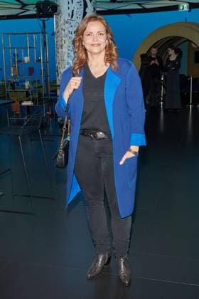 Rebecca Immanuel - Verleihung des Blaue Blume Award 2023 von Romance TV in THE REED in Berlin am 15.02.2023. Blaue Blume Award 2023