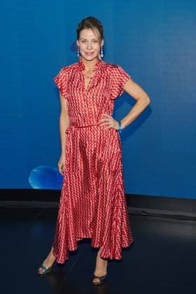 Jessica Ginkel - Verleihung des Blaue Blume Award 2023 von Romance TV in THE REED in Berlin am 15.02.2023. Blaue Blume Award 2023