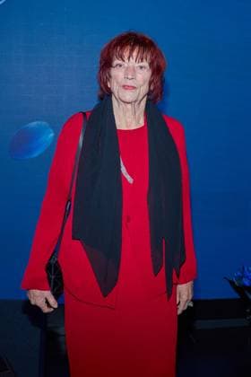 Regina Ziegler - Verleihung des Blaue Blume Award 2023 von Romance TV in THE REED in Berlin am 15.02.2023. Blaue Blume Award 2023