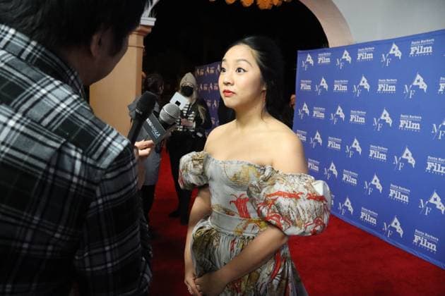 February 15, 2023, Santa Barbara, California, U.S: Stephanie Hsu, star of the highly acclaimed film Ã¢â‚¬oeEverything Everywhere All at OnceÃ¢â‚¬Â, brings beauty and charm to the Santa Barbara International Film FestivalÃ¢â‚¬â ¢s Red Carpet on February 15, 2023 and the historic Arlington Theater, where she has come to accept the Virtuosos Award, which honors Ã¢â‚¬oeup-and-comingÃ¢â‚¬Â actors for achieving a breakthrough performance. Santa Barbara U.S. - ZUMAk144 20230215_znp_k144_013 Copyright: xAmyxKatzx